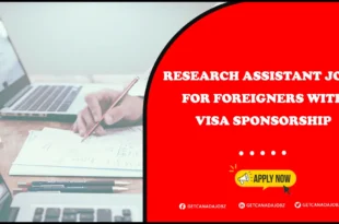 Research Assistant Jobs in Canada