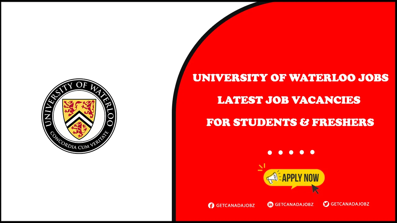 University of Waterloo Jobs University of Waterloo Jobs